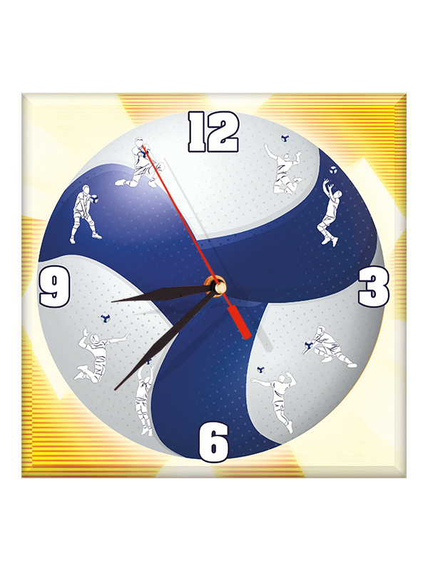 Часы сувенирные «Волейбол» - SU158-Z