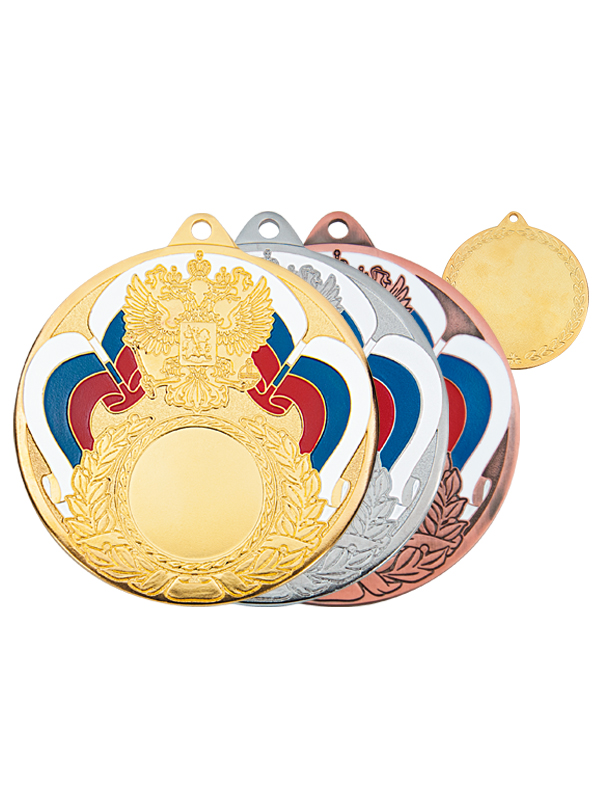 Медаль с российской символикой - MK294-Z