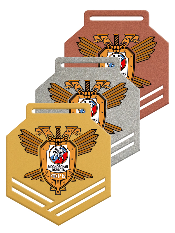 Медаль с объёмной печатью на заказ - MZ5-12